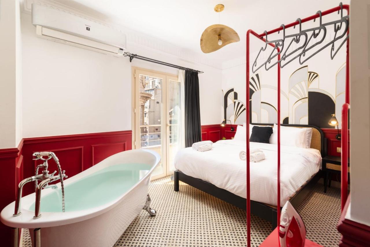 The Red-Hot Retro Studio Cairo'S Downtown Экстерьер фото