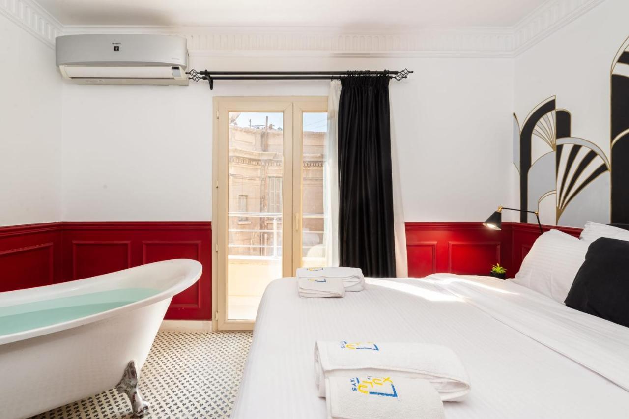 The Red-Hot Retro Studio Cairo'S Downtown Экстерьер фото