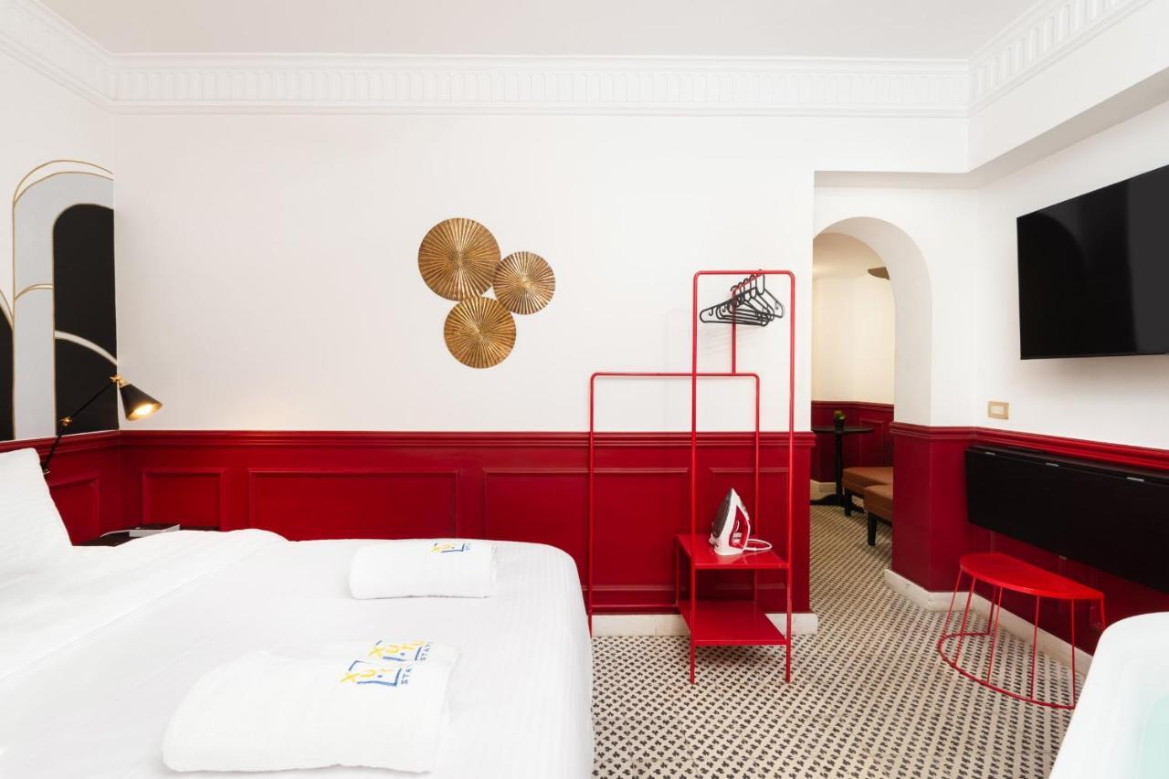 The Red-Hot Retro Studio Cairo'S Downtown Экстерьер фото
